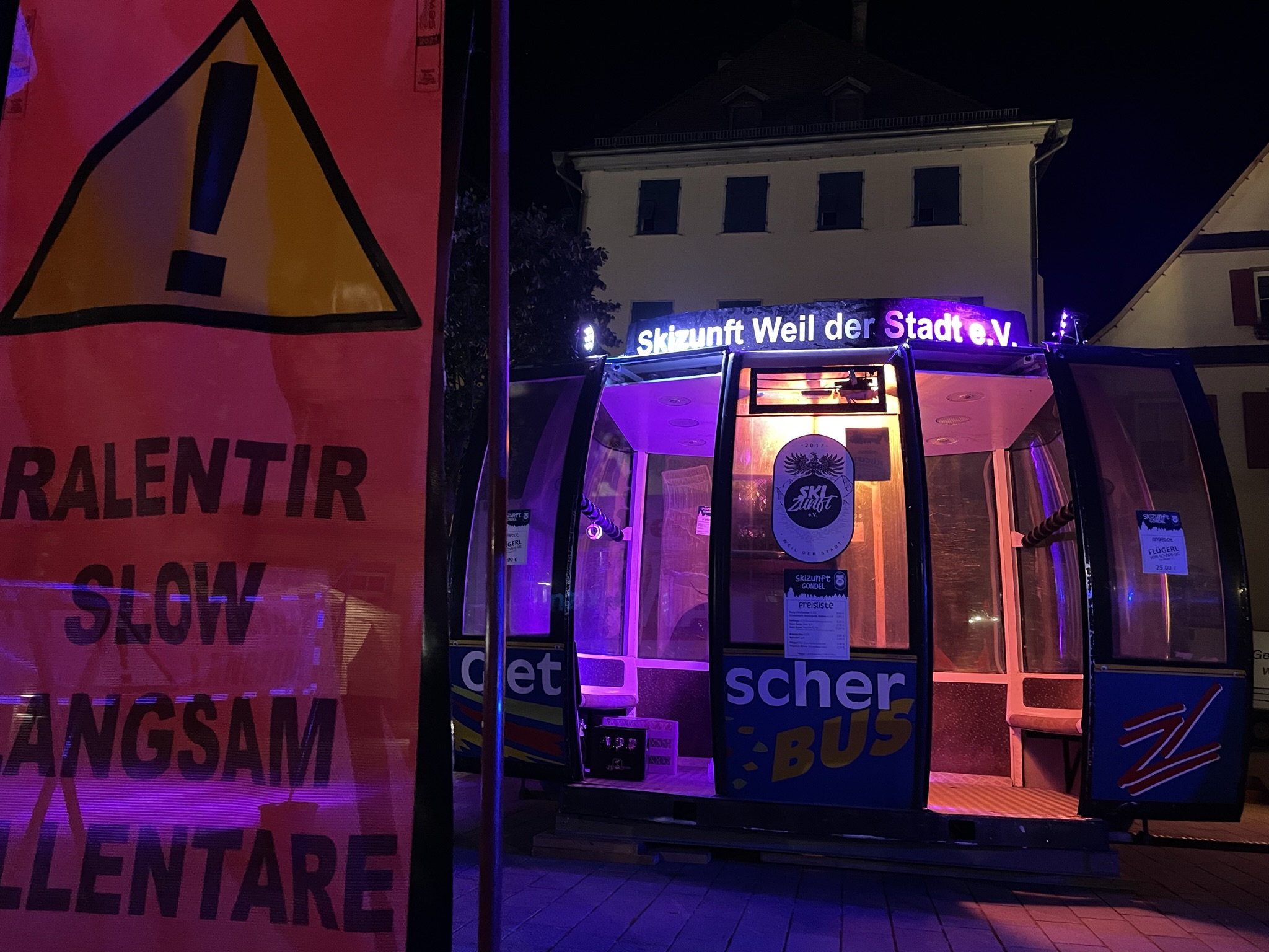 Mehr über den Artikel erfahren Gondel am Weiler Weihnachtsmarkt